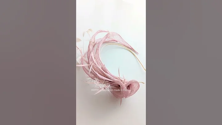 Wedding fascinators made in France #millinery #weddinghairstyles #fascinator