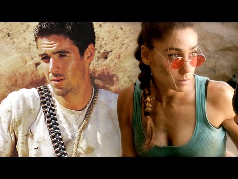 LARA CROFT (Tomb Raider) vs NATHAN DRAKE (Uncharted) - Super Power Beat Down (Episode 4)