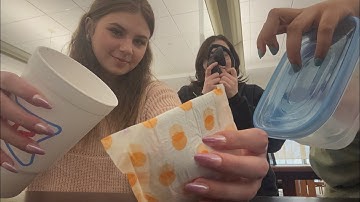 my friends try asmr :p | mixed speeds | chaotic | lofi