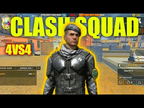 BEST CLASH SQUAD RANKED MATCH GAMEPLAY - GARENA FREE FIRE ⚡😱🥶 - YouTube
