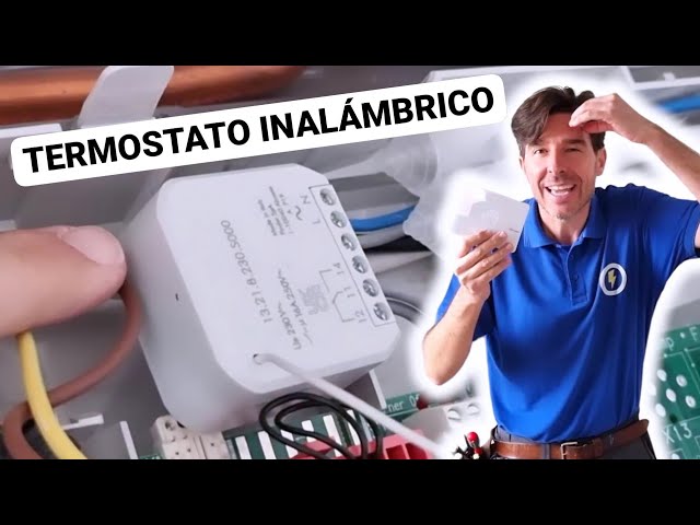 AHORRA GAS al MÁXIMO instalando este TERMOSTATO INTELIGENTE INALÁMBRICO ( CALDERAS, AEROTERMIA) 