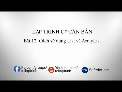 Video: NET ArrayList là gì?