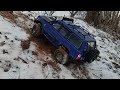 1/10 Scale rc truck 4WD Off-Road - snow Adventure TRX4-base TOYOTA Land Cruiser 80