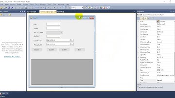 Pembuatan laporan sederhana pd vb net 2010 menggunakan crystal report dg database ms access accdb