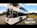 FIRST 100% Electric DOUBLE DECKER in North America | TOUR !!