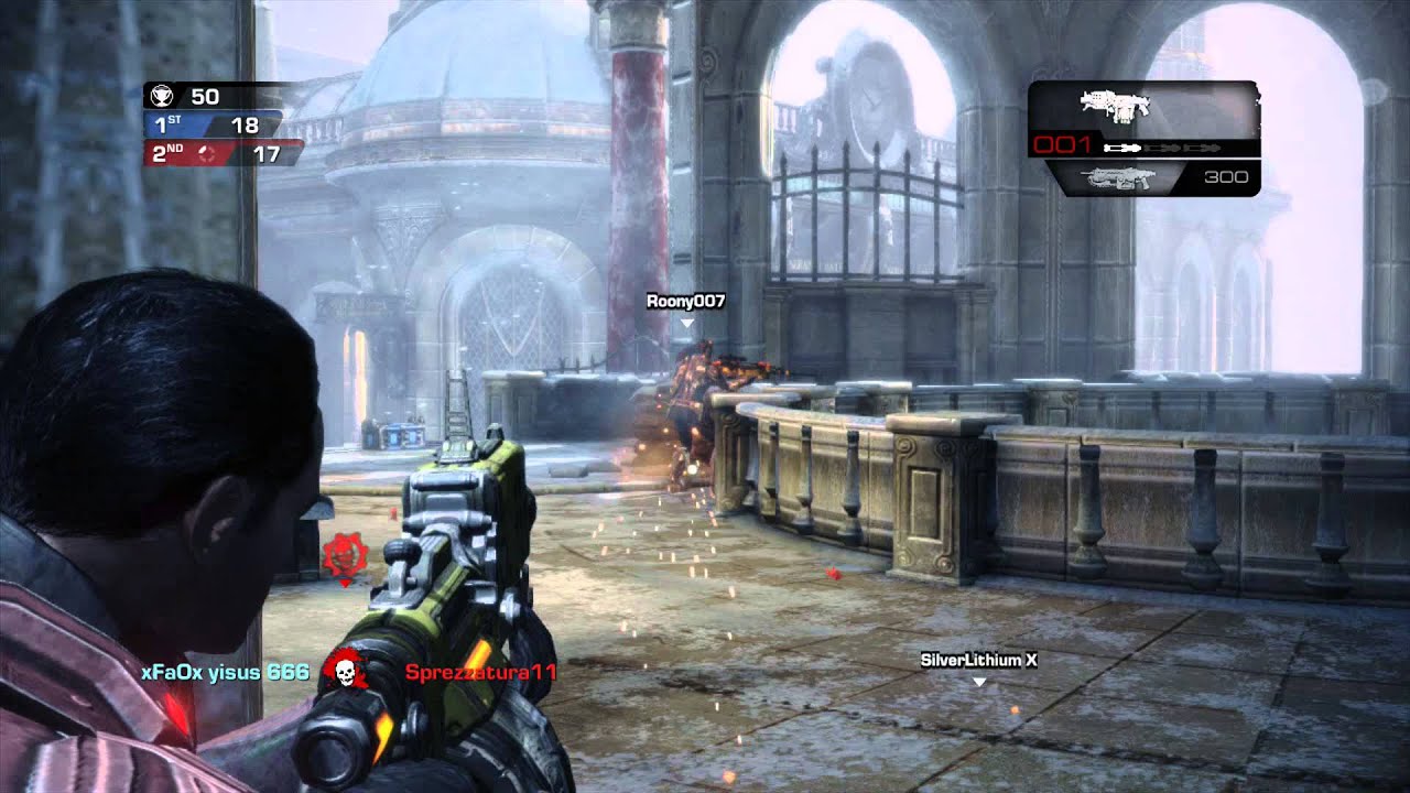 Gears of War: Judgment - Team Deathmatch on Haven Map, Ezra Loomis, Multiplayer 4 Kills X360