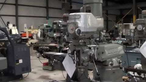 BRIDGEPORT SERIES I MODEL 2J VARIABLE SPEED VERTICAL MILL, 9" X 42"