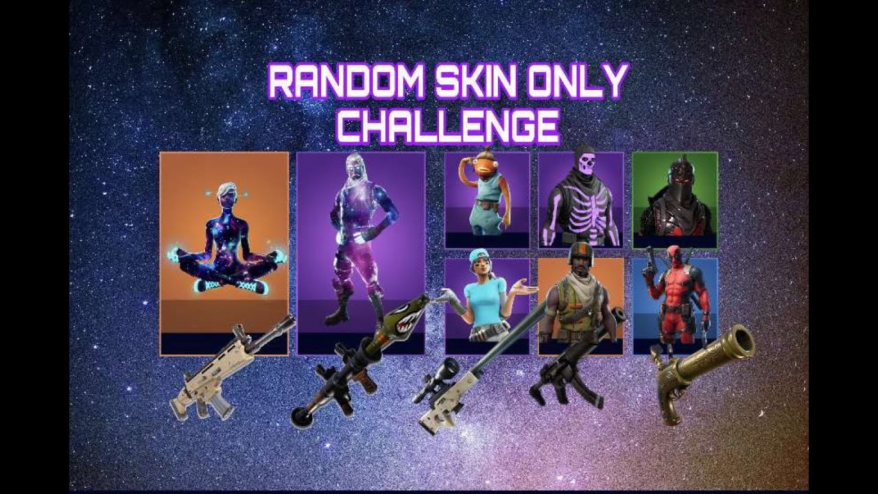 *OFN RETURNS* RANDOM SKIN CHALLENGE 2.0| Fortnite Battle Royale
