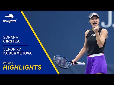 Sorana Cirstea vs Veronika Kudermetova Highlights | 2021 US Open Round 1