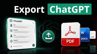 How to Export ChatGPT Data and Chat | Easy Way