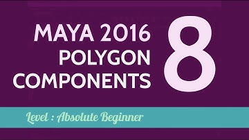 Maya 2016 Polygon Components - 8 Teapot Exercise 3