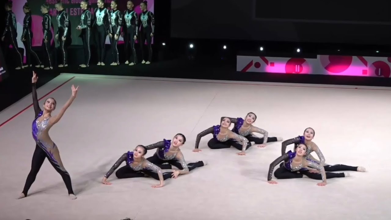 Team Shoin Tartu-2024 #художественнаягимнастика #эстетическаягимнастика #aestheticgroupgymnastics