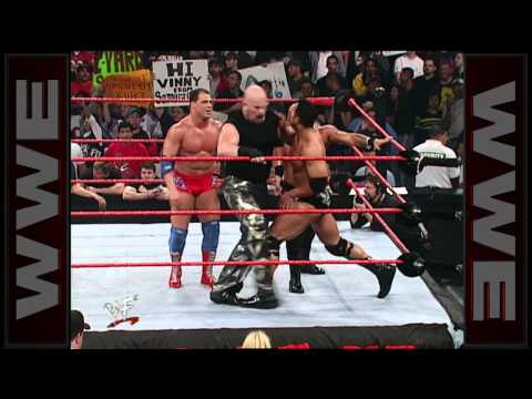 The Rock vs. Kurt Angle vs. Big Show - Hardcore Championship Match: Raw, February 26, 2001