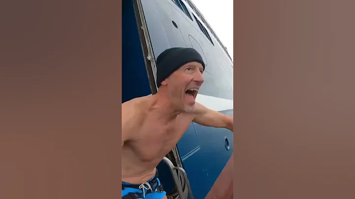 The Polar Plunge on a Cruise in Antarctica
