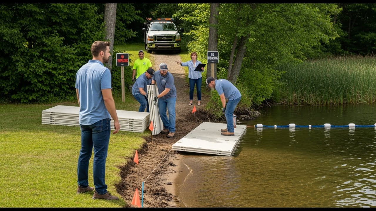 Товарищество собственников жилья построило общественный пляж на моем озере и утверждает, что кажд...