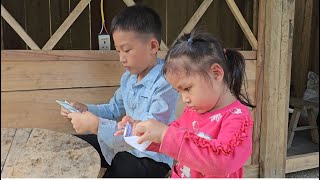 Working as an extra children coop and duck coop, the life of a single mother.