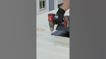 Solar Vent Install on a Shipping Container #shorts