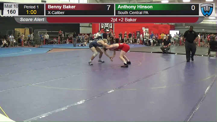 106 Cadet 160 Benny Baker X Caliber vs Anthony Hin...