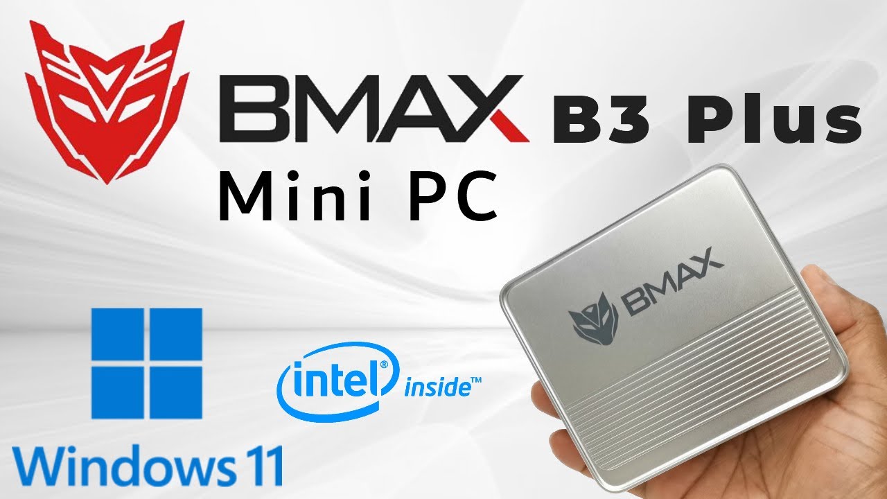 BMAX B3 Plus Windows 11 Mini PC Review 