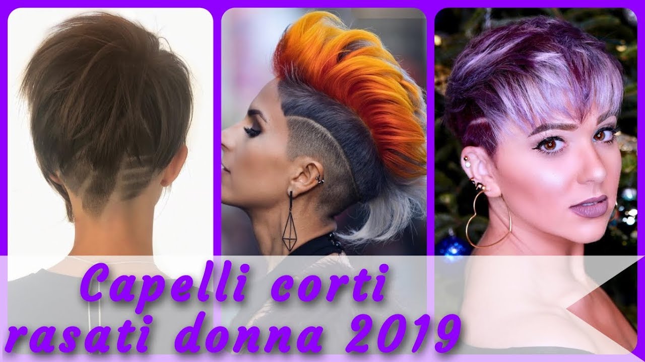 Top Idee Per Capelli Corti Rasati Donna 19 Youtube