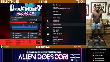 DRUNK MONKY (15) ’86.38’ (A+) [Yona’s Tribal Dance 1]