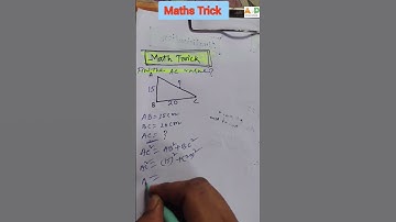 Mathematics Tricks Video | Triangle 📐
