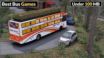 Top 5 Best Bus Games Under 100 Mb || New Bus Games || Offline Games ||