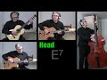 All of me  gentle gypsy jazz playalong in c with onscreen chords