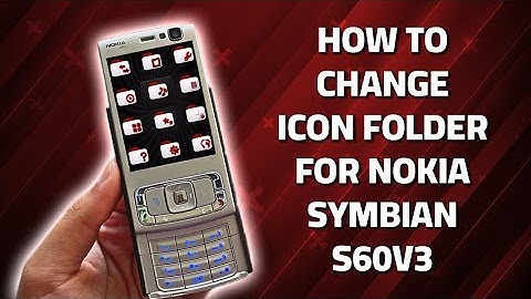 How to change icon folder for nokia Symbian s60v3