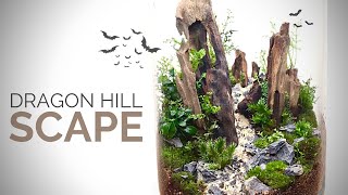 Dragon Hill Terrascape (scaped terrarium build)