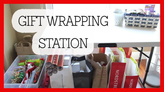 5 Tips for Organizing Gift Wrapping Supplies - Systems By Susie