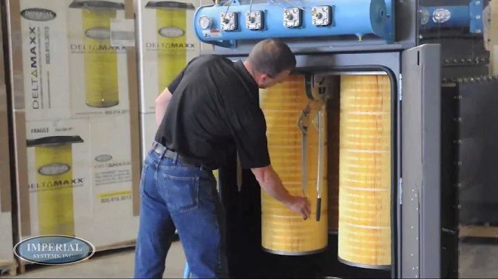 CMAXX Dust Collector: Dust Collector Cartridge Filter removal and replacement