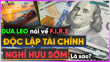 Dưa Leo nói về FIRE - Độc Lập Tài Chính, Nghỉ Hưu Sớm là sao? [Dưa Leo DBTT]