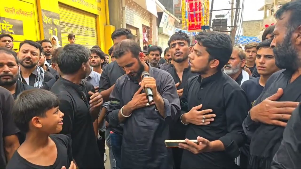 9 Muharram Juloos Muzaffarnagar | Juloos E  Muharram 2024  #muharram2024 #aarfichannel110