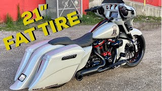 New 2020 21” Harley Street Glide Fat Tire Custom Bagger For Sale  (part 2)