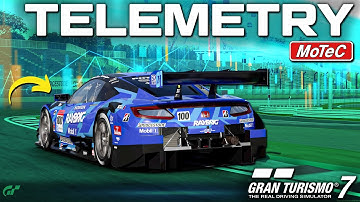 How to Use Telemetry (Motec) in Gran Turismo 7
