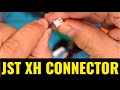 How to crimp a jst xh connector  simple demonstration on how i crimp jst xh connectors