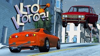 картинка: BeamNG Drive | Полетушки или лобовушки - я хз, но это ОЧЕНЬ эпично:D