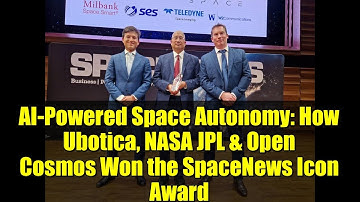 AI-Powered Space Autonomy: How Ubotica, NASA JPL & Open Cosmos Won the SpaceNews Icon Award