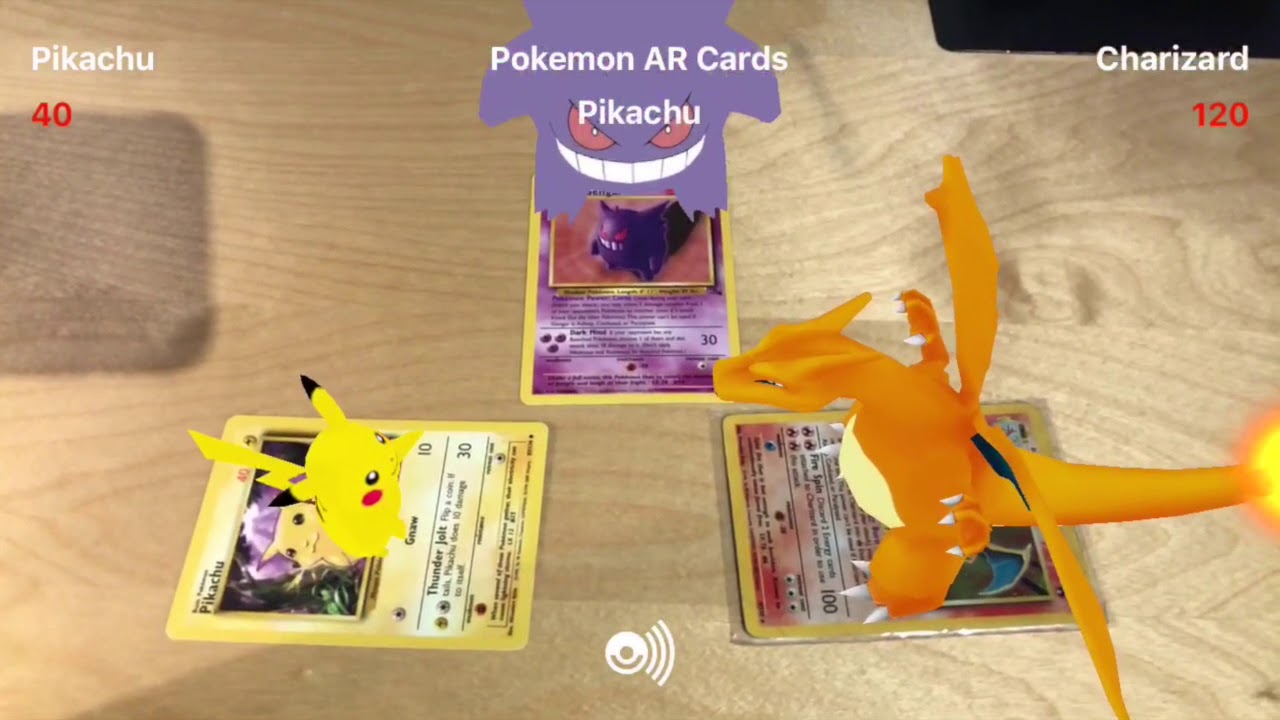 Pokemon Augmented Reality Tcg With Voice Commands For Iphone