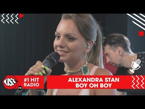 Alexandra Stan - Boy Oh Boy Live @ KissFM