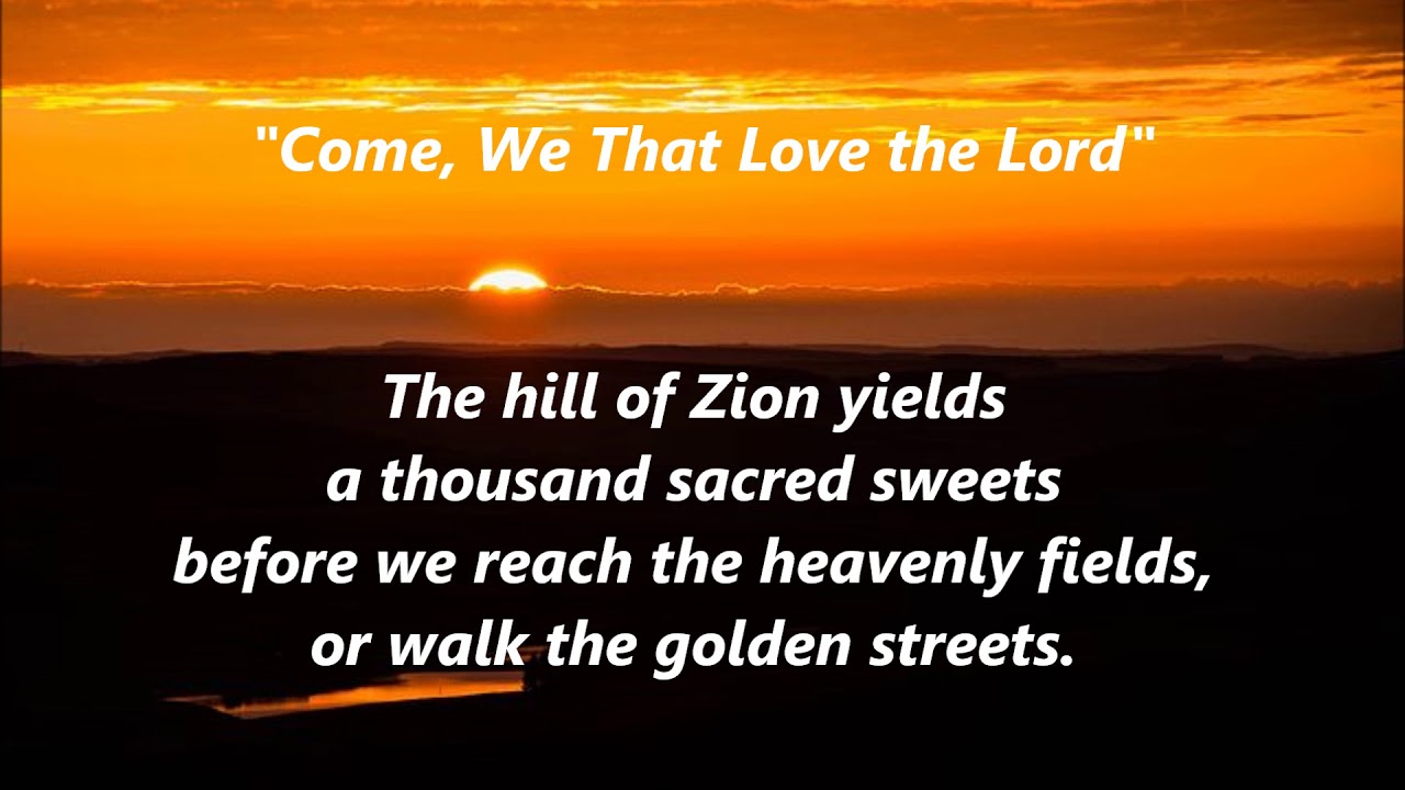 Come We That Love The Lord Sheet Music Pdf Come We That Love The Lord Sheet Music Pdf