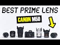 The Best Prime Lens for the Canon M50 and Canon M6 Mark II