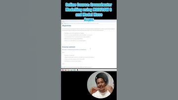 Online Course: Groundwater Modelling using MODFLOW 6 and Model Muse