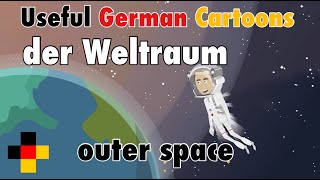 Learn Useful German: outer space - der Weltraum