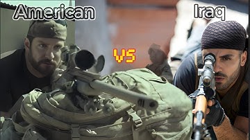 American Sniper Vs Iraq sniper The True Story of Navy SEAL in Iraq vs. Deadliest Sniper Mustafa.