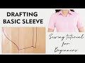 How to cut and sew basic sleeve for beginners  thuy sewing