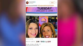 Hoda Kotb joins Savannah Guthrie as co-anchor of TODAY