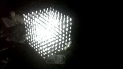 LED Cube with PIC microcontroller.