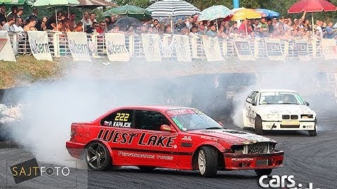 Bognár Barnabás VS Peter Kapajcik drift Top4 2.kör TRACKWOOD 2019